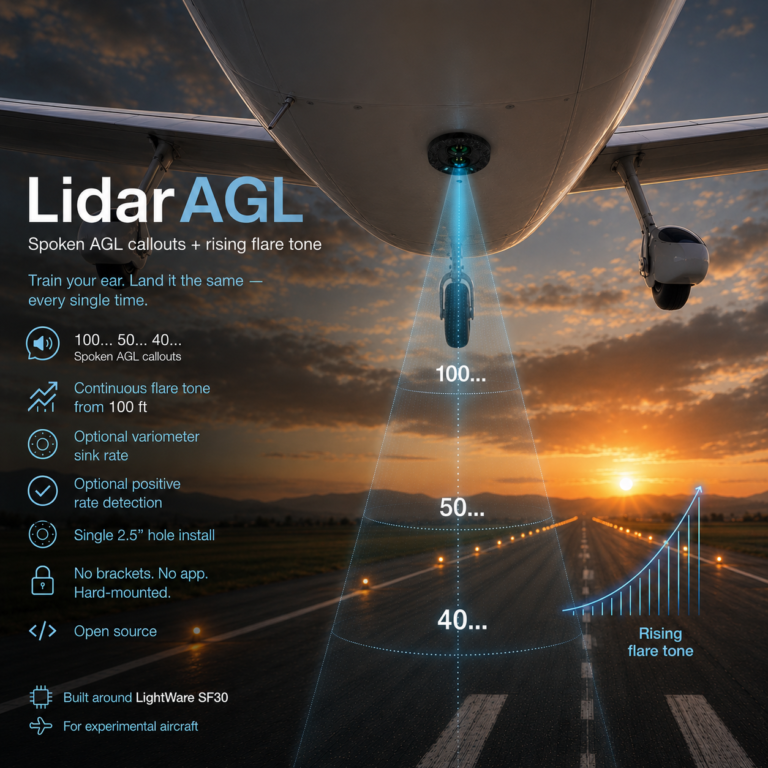 LidarAGL - Neuroaural Flare Advisor